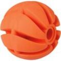 Bestlivings - Hundespielball ( Orange ) Ø7cm, 2er Pack Spielball (100% tpe) Snackball, Zahnpflege, Hundespielzeug Wurfspielzeug, Spiralball für Hunde