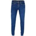 Gin Tonic - Damen Boyfriend Jeans Blue Wash Damen Boyfriend Jeans Blue Wash, 28/34