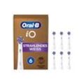 Oral-B iO Strahlendes Weiss Aufsteckbürsten, 6 Stück