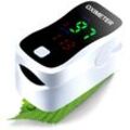 Ecosa - Pulsoximeter Messgerät Sauerstoff Puls SpO2 Messgerät Hohe Messgenauigkeit SpO-2 Pulsoxymeter Fingerpulsoximeter mit LED-Anzeige