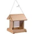 Vogelhaus Stieglitz Vogelhäuschen Futterstelle Holzhaus Holzhäuschen 20x16x21,5cm