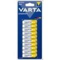 VARTA 30er Pack Energy AA Mignon LR6 Alkaline - Made in Germany Batterie, LR06 (30 St), bis zu 5 Jahren lagerfähig, gelb|weiß