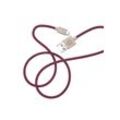 LE CORD Lightning Kabel 2m aus Fischnetz pflaume