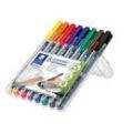 STAEDTLER Lumocolor Folienstifte-Set farbsortiert permanent 8 St.