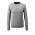 Mascot - Strickpullover frontline runder Halsausschnitt Herren 50636 Gr. s grau-meliert