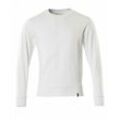 Sweatshirt crossover moderne Passform, Herren 20484 Gr. 3XL weiß - Mascot