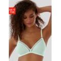 LASCANA Bralette-BH grün Gr. 70A. Ohne Bügel. Bequem. Nachhaltig.