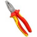 KNIPEX Kombizange verchromt isoliert 180 mm