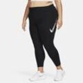 Nike Fast 7/8-Lauf-Leggings mit mittelhohem Bund und Taschen für Damen - Schwarz