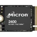 CRUCIAL Micron 2400 NVMe M.2 Non-SED Festplatte, 512 GB SSD via PCIe, intern