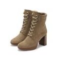 LASCANA High-Heel-Stiefelette taupe Gr. 36 für Damen. Nachhaltig.