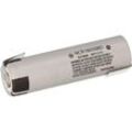 Panasonic - Li-Ion 3,6V 3100mAh NCR18650BD bd Z-Lötfahne