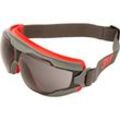 3M - Goggle Gear 500 GG502SGAF Vollsichtbrille mit Antibeschlag-Schutz Rot, Grau en 166 din 166