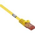 Renkforce - RF-5370038 RJ45 Netzwerkkabel, Patchkabel cat 6 u/utp 10.00 m Gelb mit Rastnasenschutz, Ha