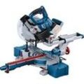 Akku-Kapp- und Gehrungssäge BITURBO GCM 18V-254 D Professional solo, Kapp-und Gehrungssäge blau, ohne Akku und Ladegerät
