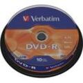 DVD-R 4,7 GB, DVD-Rohlinge 16fach, 10 Stück