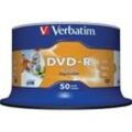 DVD-R 4,7 GB, DVD-Rohlinge 16fach, 50 Stück