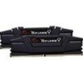 DIMM 32 GB DDR4-3200 (2x 16 GB) Dual-Kit, Arbeitsspeicher schwarz, F4-3200C16D-32GVK, Ripjaws V, INTEL XMP