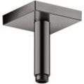 Hansgrohe Decken-Anschlussstück Axor DN15 100mm eckig, polished black chrome, 26437330 26437330