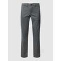 Slim Fit Chino in unifarbenem Design Modell 'NEW Miles'