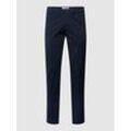 Slim Fit Chino in unifarbenem Design Modell 'NEW Miles'