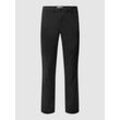 Slim Fit Chino in unifarbenem Design Modell 'NEW Miles'