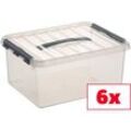 Helit Aufbewahrungsbox Sunware Q-line Transparent 15 l (B x H x T) 300 x 180 x 400 mm 6 St.