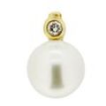 Orolino Anhänger 585 Gold mit Brillant 0,03ct. + Perle 7-7,5mm