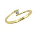 Orolino Ring Gold 585 mit Brillant 0,06ct.