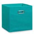 Box FURORE petrol (BHT 32x32x32 cm)