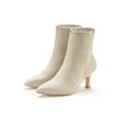 LASCANA Stiefelette beige Gr. 38 für Damen