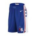 Philadelphia 76ers Icon Edition Nike Dri-FIT NBA Swingman Shorts für Herren - Blau