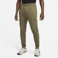 Nike Dry Dri-FIT schmal zulaufende Fitness-Fleece-Hose für Herren - Grün