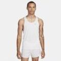 Nike Fast Dri-FIT Lauf-Singlet für Herren - Weiß