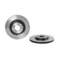 BREMBO Bremsscheibe COATED DISC LINE hinten rechts links innenbelüftet 320mm für ALFA ROMEO 50546509 50532946 50571045 09.C498.21