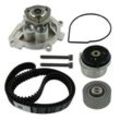 SKF Wasserpumpe + Zahnriemensatz mit Dichtungen für ALFA ROMEO BUICK (SGM) FIAT VAUXHALL CHEVROLET LANCIA OPEL 1334142 55555653 71739779 VKMC 05260-1