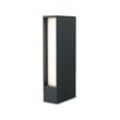 Miziya led Post Pillar Poller 6W Aluminium 3000K Dunkelgrau IP65