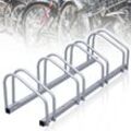 Vingo - Fahrradständer für 2-6 Fahrräder 35-60mm Reifenbreite Mehrfachständer Aufstellständer Fahrrad Ständer, Variante:4 Fahrräder