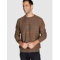 Navigazione Pullover Herren Baumwolle meliert, beige