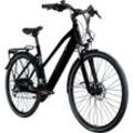 Zündapp Z810 E Bike Trekkingrad Damen ab 155 cm mit 24 Gängen und Beleuchtung StVZO