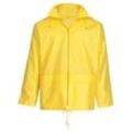 safety&more Regenjacke gelb