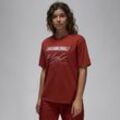Jordan Flight Heritage T-Shirt mit Grafik für Damen - Rot