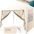 KESSER® 2X Seitenwand für Pavillon 3x3m - Faltpavillon Pop Up klappbar platzsparend verstaubar