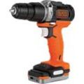 Black&decker - Akku-Bohrschrauber mit Percussion Bdchd12S1-Qw 12V - 1,5 Ah Lithium Black Decker