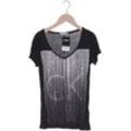 Calvin Klein Jeans Damen T-Shirt, schwarz, Gr. 38