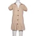 Zara Damen Kleid, beige, Gr. 34