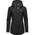 Ragwear Softshelljacke Damen, schwarz