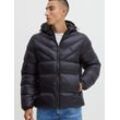 BLEND Steppjacke Herren Polyamid gemustert, schwarz