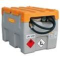 CEMO, DT-Mobil Easy Diesel-Tankanlage, Volumen 200 l, mit Elektropumpe 12 V, 40 l/min, Automatik-Zapfpistole und Klappdeckel