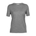 Icebreaker Merino Granary T-Shirt - Frau - Metro Heather - Größe XL